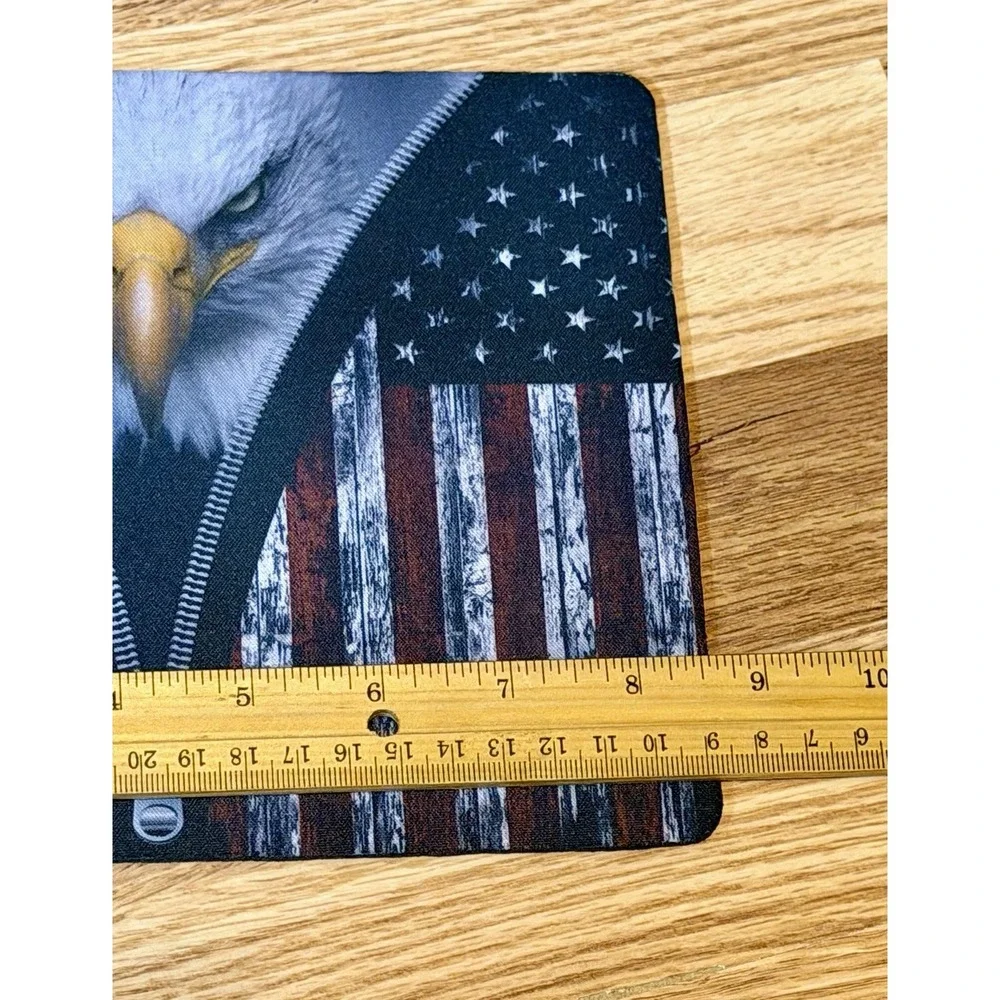 USA Eagle And Flag Mousepad     8.5 X 7